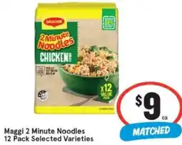 IGA Maggi 2 Minute Noodles offer