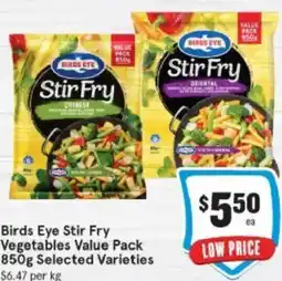 IGA Birds Eye Stir Fry Vegetables Value Pack offer