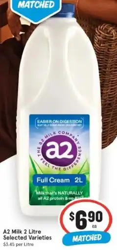 IGA A2 Milk offer