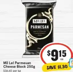 IGA Mil Lel Parmesan Cheese Block offer
