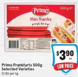 IGA Primo Frankfurts offer
