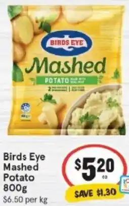 IGA Birds Eye Mashed Potato offer