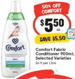 IGA Comfort Fabric Conditioner offer