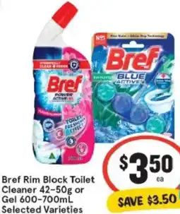 IGA Bref Rim Block Toilet Cleaner offer