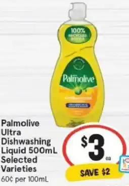 IGA Palmolive Ultra Dishwashing Liquid offer