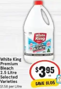 IGA White King Premium Bleach offer