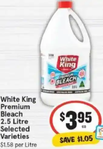 IGA White King Premium Bleach offer