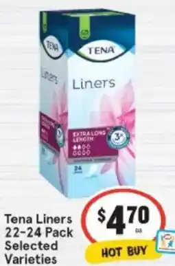 IGA Tena Liners offer