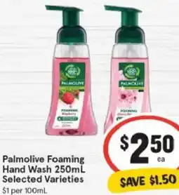 IGA Palmolive Foaming Hand Wash offer