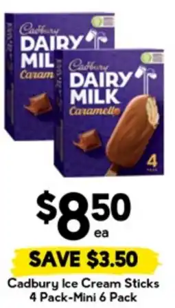 Drakes Cadbury Ice Cream Sticks offer