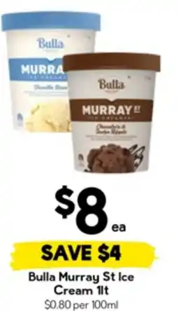 Drakes Bulla Murray St Ice Cream offer