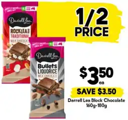 Drakes Darrell Lea Block Chocolate offer
