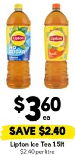 Drakes Lipton Ice Tea offer