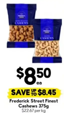 Drakes Frederick Street Finest Cashews offer