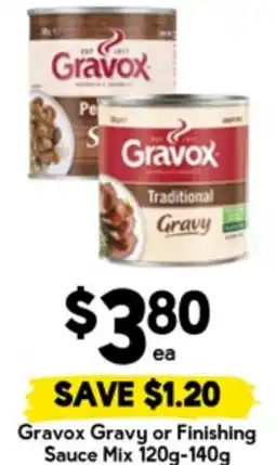 Drakes Gravox Gravy or Finishing Sauce Mix offer