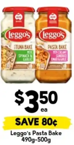 Drakes Leggo's Pasta Bake offer