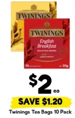 Drakes Twinings Tea Bags offer