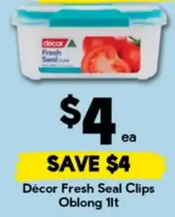 Drakes Décor Fresh Seal Clips Oblong offer