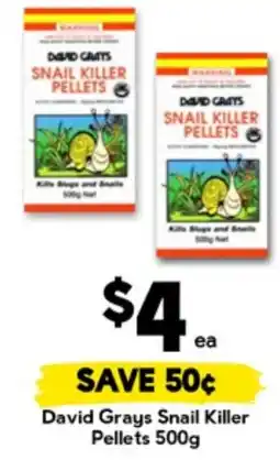 Drakes David Grays Snail Killer Pellets offer