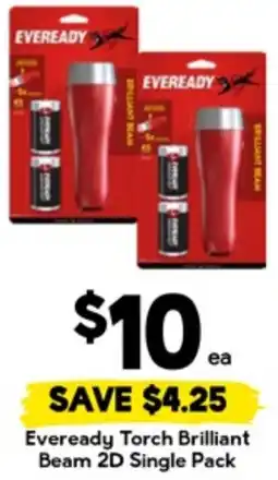 Drakes Eveready Torch Brilliant Beam offer