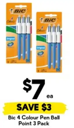 Drakes Bic 4 Colour Pen Ball Point offer