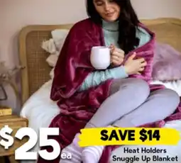 Drakes Heat Holders Snuggle Up Blanket offer