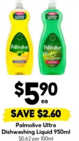Drakes Palmolive Ultra Dishwashing Liquid offer