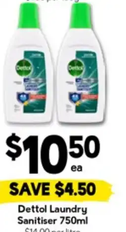 Drakes Dettol Laundry Sanitiser offer