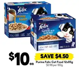 Drakes Purina Felix Cat Food offer