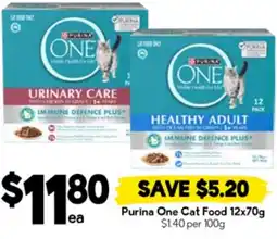 Drakes Purina One Cat Food offer