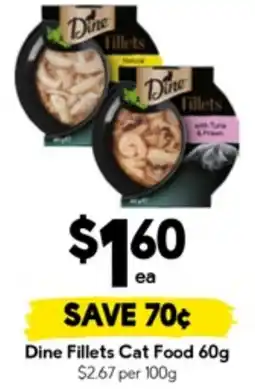 Drakes Dine Fillets Cat Food offer