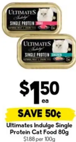 Drakes Ultimates Indulge Single Protein Cat Food offer