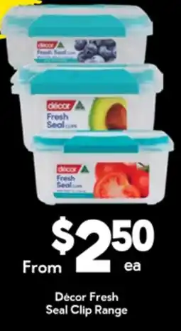 Drakes Décor Fresh Seal Clip Range offer