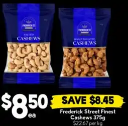 Drakes Frederick Street Finest Cashews offer