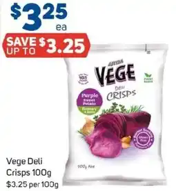 Foodland Vege Deli Crisps offer