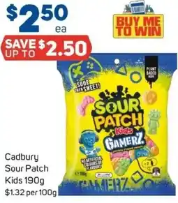 Foodland Cadbury Sour Patch Kids offer