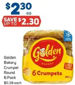 Foodland Golden Bakery Crumpet Round offer