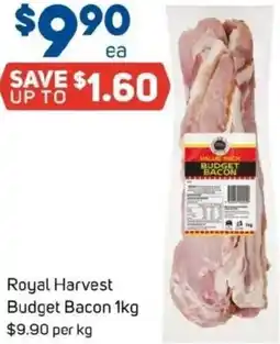 Foodland Royal Harvest Budget Bacon offer