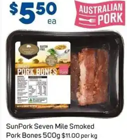Foodland SunPork Seven Mile Smoked Pork Bones offer