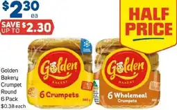 Foodland Golden Bakery Crumpet Round offer