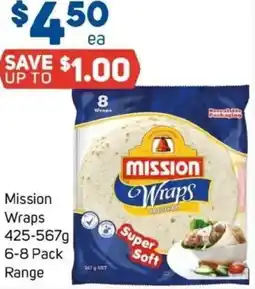 Foodland Mission Wraps offer