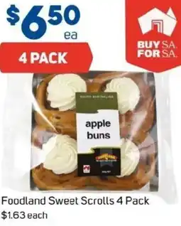 Foodland Foodland Sweet Scrolls offer