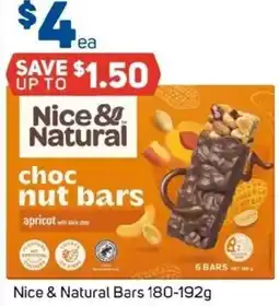 Foodland Nice & Natural Bars offer