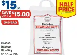 Foodland Riviana Basmati Rice offer