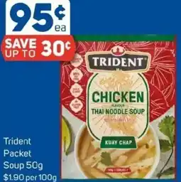 Foodland Trident Packet Soup offer