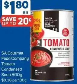 Foodland SA Gourmet Food Company Tomato Soup offer