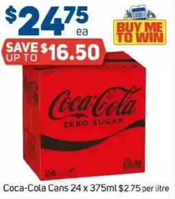 Foodland Coca-Cola Cans offer