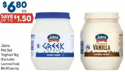 Foodland Jalna Pot Set Yoghurt Lactose Free offer