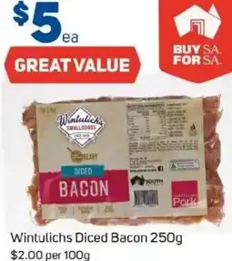 Foodland Wintulichs Diced Bacon offer