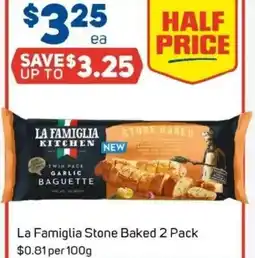 Foodland La Famiglia Stone Baked offer